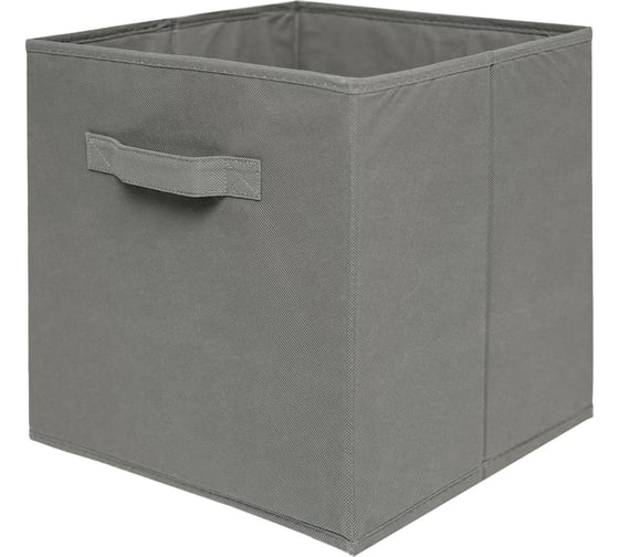 Изображение товара Короб-кубик для хранения HANDY HOME Uno, Д300 Ш300 В300, светло-серый NMC-04