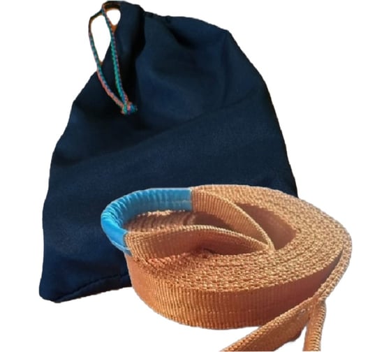 Изображение товара Динамический буксировочный трос КанТраст (рывковый) 18 т 12 м в сумке tb1812000S