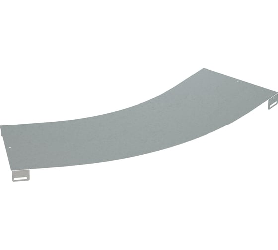 Изображение товара Крышка на угол горизонтальный 45 градусов DKC осн.500, R 600 в комплекте с крепежными элементами и соединительными пластинами 1 уп LK0560K