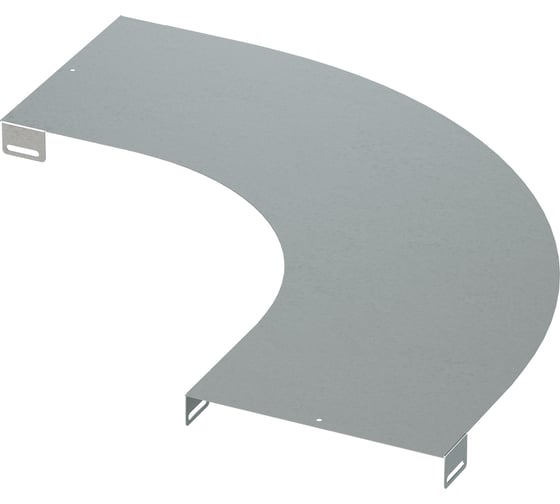 Изображение товара Крышка на угол горизонтальный 90 градусов DKC, осн.500, R=600мм в комплекте с крепежными элементами и соединительными пласти 1 уп LK0056K