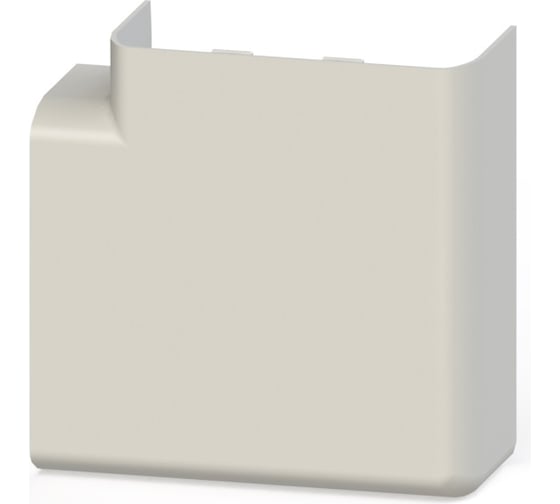 Изображение товара Поворот 90 градусов EKF 105х50 2 шт C-Line белый abw-105-50x2