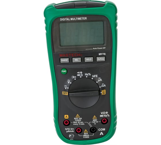 Изображение товара Цифровой автоматический мультиметр Mastech MY78 00-00005950