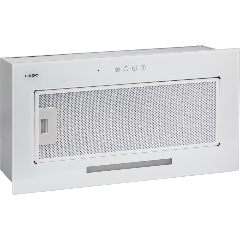 Изображение товара Вытяжка AKPO WK-11 Mio glass 60 см белый с таймером и рециркуляцией