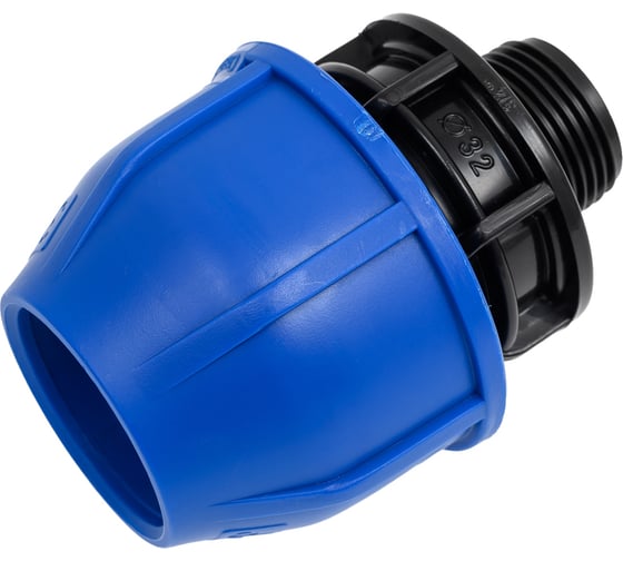 Изображение товара Муфта переходная Damento 32x3/4", наружная резьба, ПНД 011168