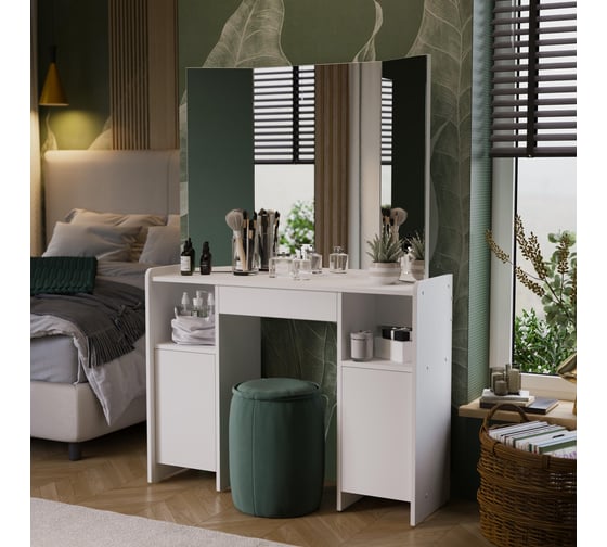 Изображение товара Стол туалетный ТриЯ Дарси Тип 2 белый 263612