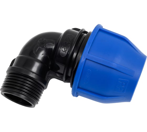 Изображение товара Отвод переходной Damento 32x1", наружная резьба, ПНД 011257