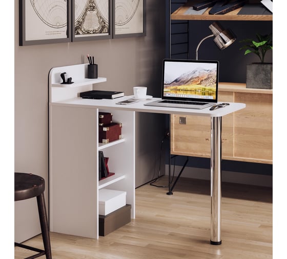 Изображение товара Стол книжка ТриЯ Токио Тип 1 белый 263064