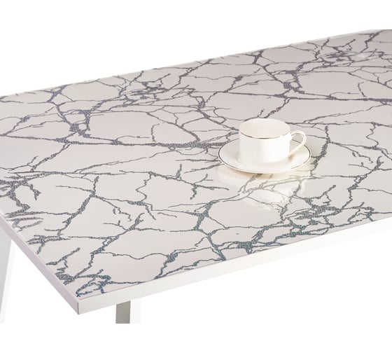 Изображение товара Силиконовое покрытие Dekorelle 201-S 0.8x20 м, серебро/прозрачный  фон 224201-S