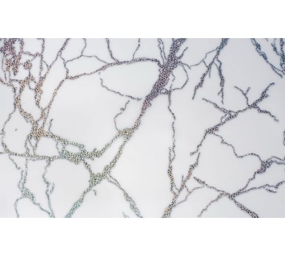 Изображение товара Силиконовое покрытие Dekorelle 201-SW 1.0x20 м, серебро/белый фон 234201