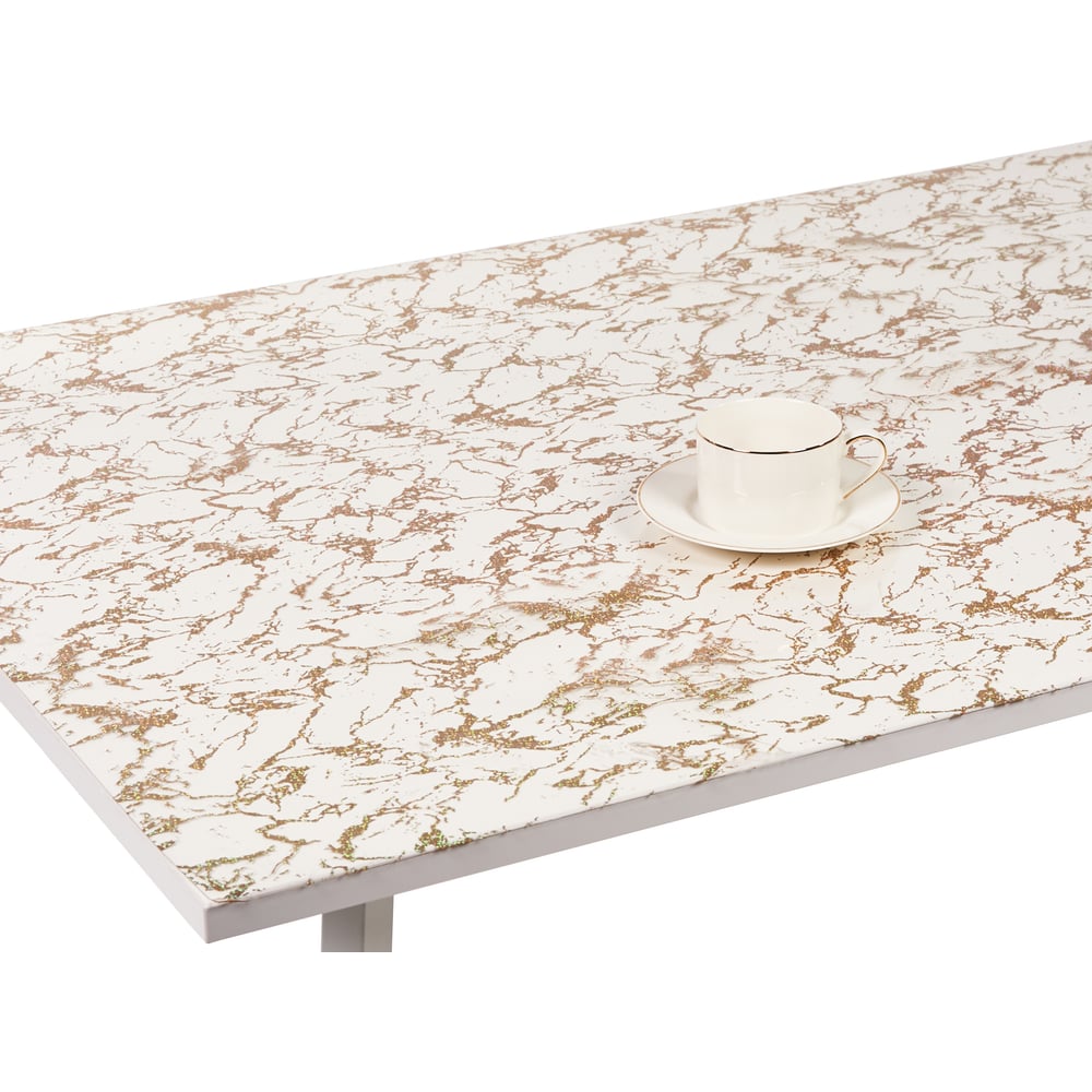 Изображение товара Силиконовое покрытие Dekorelle 272-G 1.2x20 м прозрачное золото абстракция