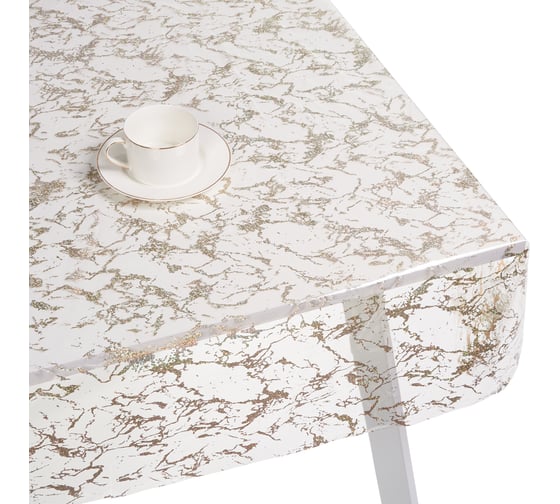 Изображение товара Силиконовое покрытие Dekorelle 272-G толщина 0.25 мм, 1.4x20 м, золото/прозрачный фон 254272-G