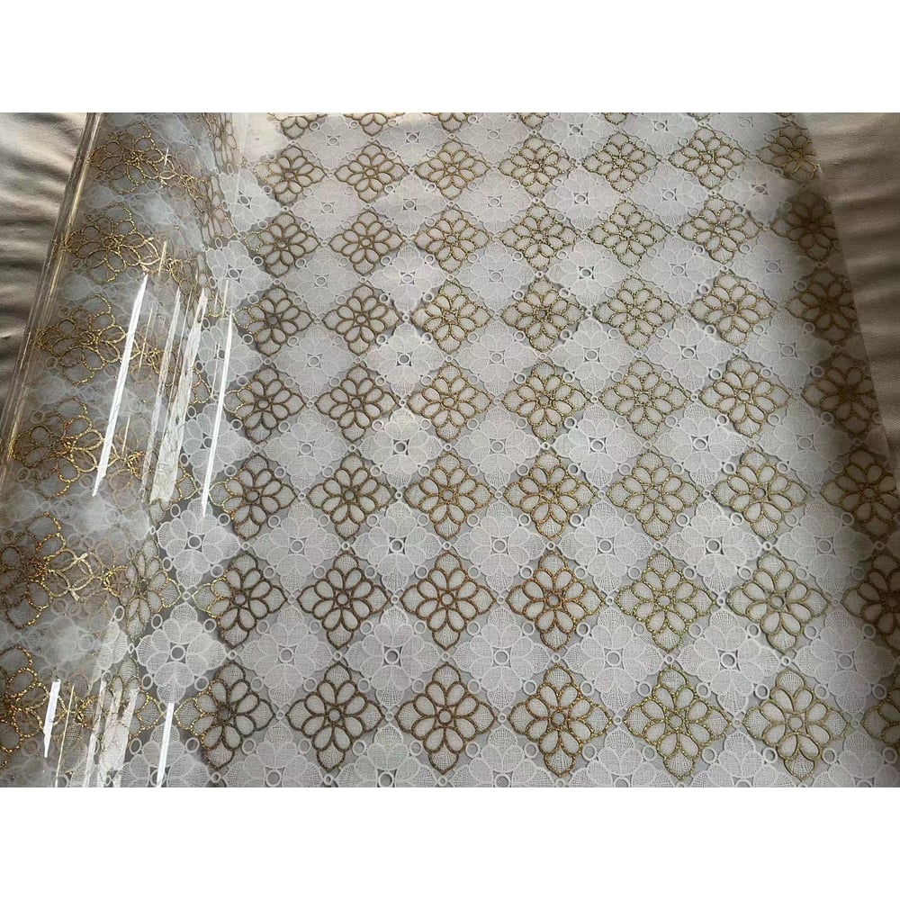 Изображение товара Силиконовое покрытие Dekorelle 274 0.25 мм 20 м гибкое стекло абстракция разноцветный