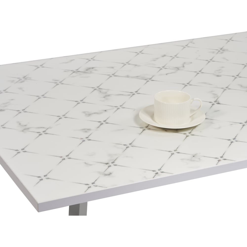 Изображение товара Силиконовое покрытие Dekorelle 299 20 м гибкое стекло разноцветное с абстрактным дизайном