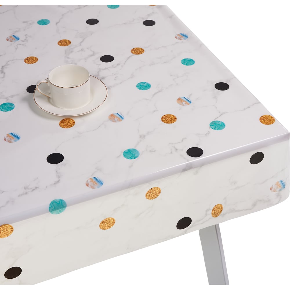 Изображение товара Силиконовое покрытие Dekorelle 309 0.8x20 м гибкое стекло разноцветный дизайн