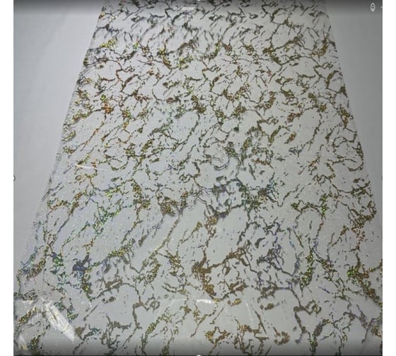 Изображение товара Силиконовое покрытие Dekorelle 272-S 1.2x20 м, серебро/прозрачный фон 244272-S