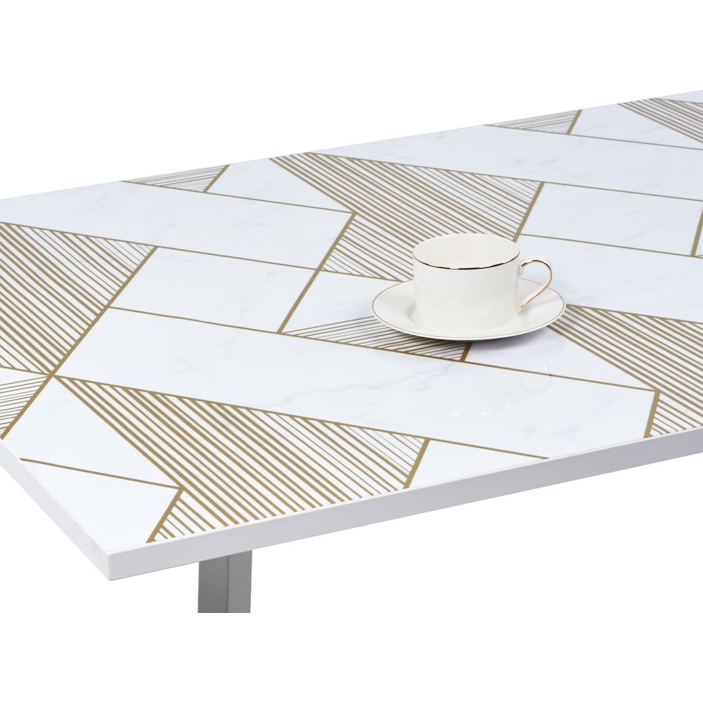 Изображение товара Силиконовое покрытие Dekorelle 316 20 м гибкое стекло абстракция разноцветное