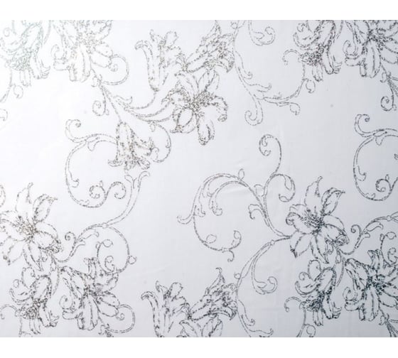 Изображение товара Силиконовое покрытие Dekorelle 180-S, размер 0,8x20 м, серебро/прозрачный фон 224180-1