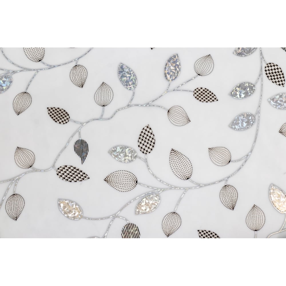 Изображение товара Силиконовое покрытие Dekorelle 129-SW 0,8x20 м серебро/белый фон