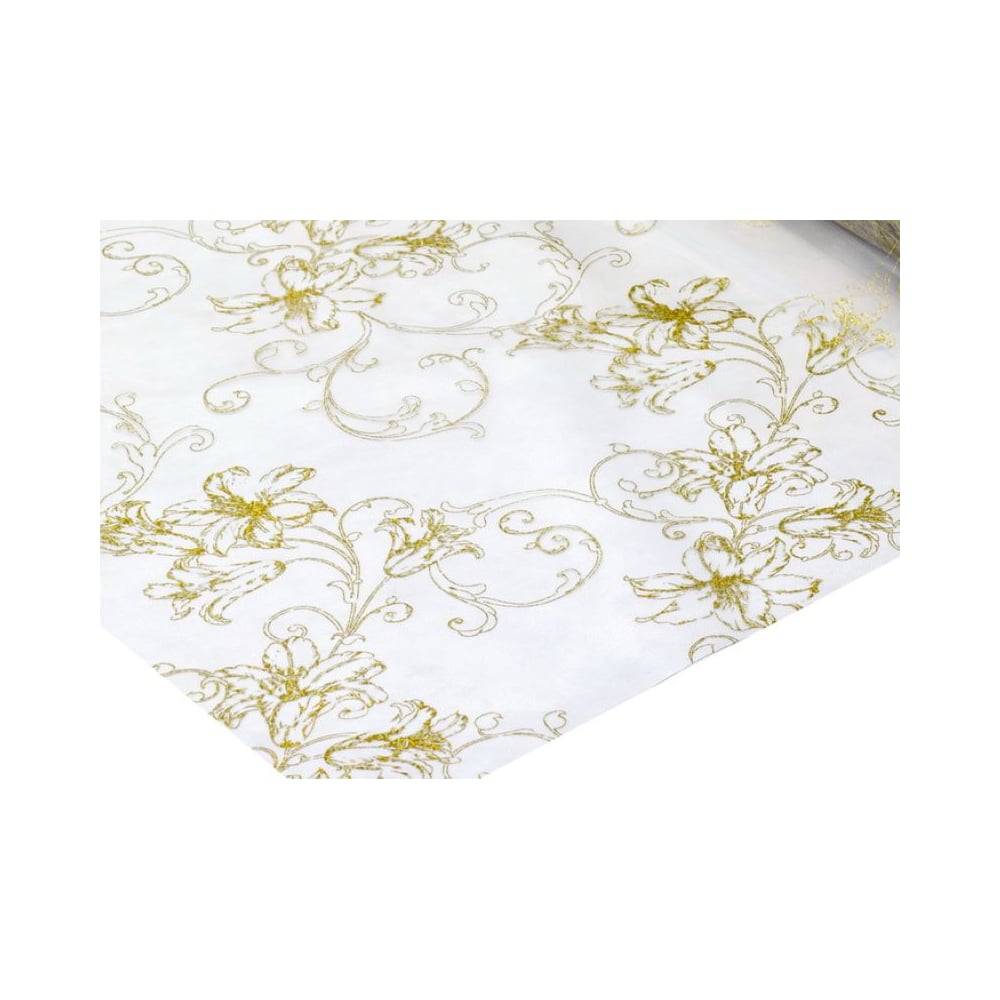 Изображение товара Силиконовое покрытие Dekorelle 180-G 0,8x20 м золото прозрачный фон