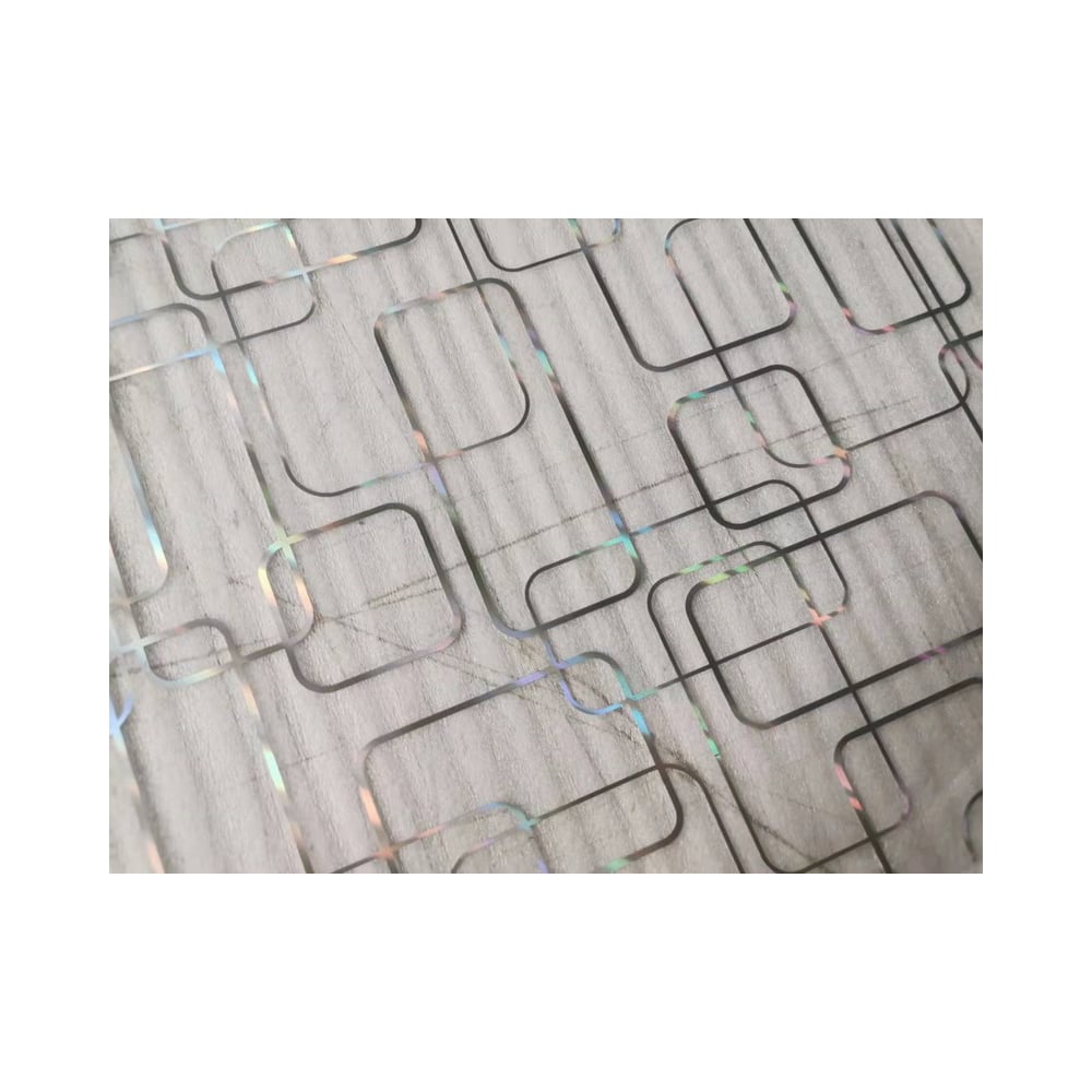 Изображение товара Силиконовое покрытие Dekorelle 165-S, размер 1,2x20 м, серебро/прозрачный фон 244165-1