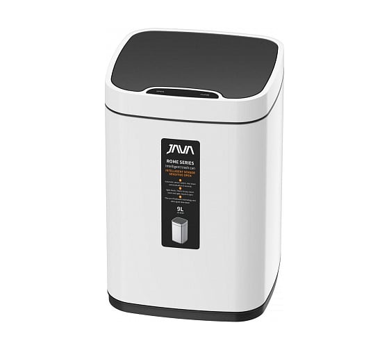 Изображение товара Сенсорное ведро Savol JAVA 9 л 4AA S-883-9W 23410