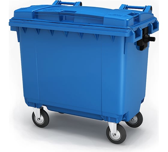 Изображение товара Мусорный контейнер Дигрус 660 л синий 25.С19-С/Д