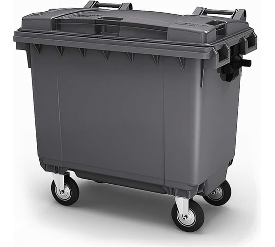 Изображение товара Мусорный контейнер Дигрус 660 л темно-серый 25.С19-ТС/Д