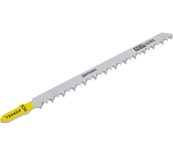 Изображение товара Пилка по дереву, ДСП T344DP (2 шт; прямой рез; HCS) для лобзика REDVERG 820241 6623553