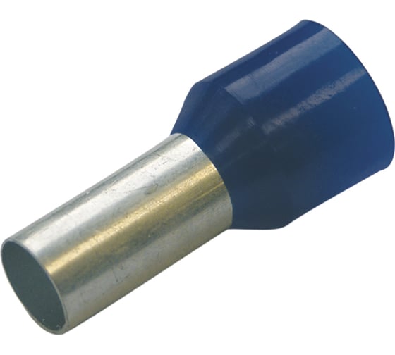 Изображение товара Конечная изолированная гильза HAUPA 50/20 цвет синий упаковка 50 шт. 270842