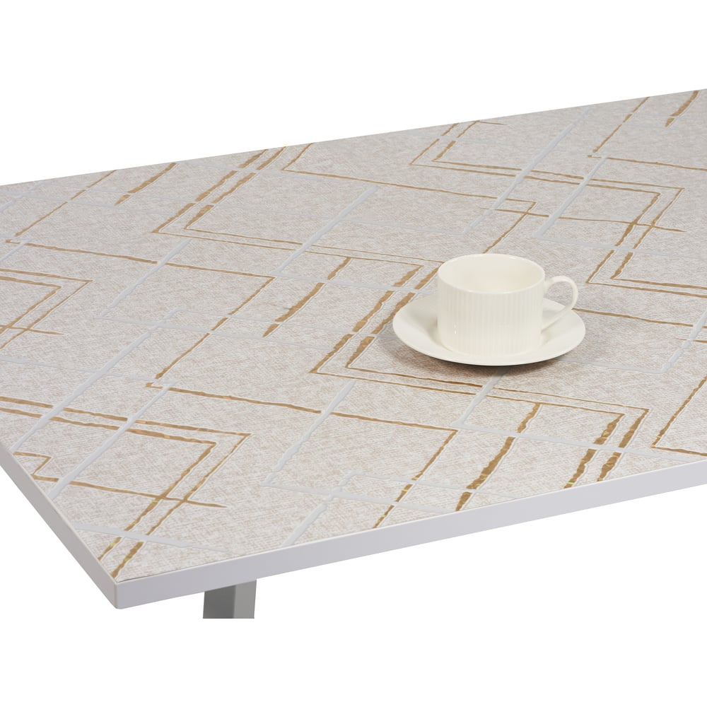 Изображение товара Силиконовое покрытие Dekorelle 433 0,8x20 м гибкое стекло разноцветное дизайнерское