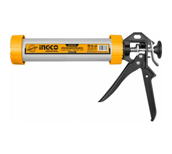 Изображение товара Пистолет для герметика INGCO INDUSTRIAL 235 мм HCG0109