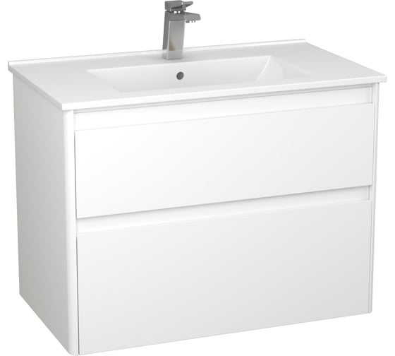 Изображение товара Тумба Veneciana AVENTINO 80 с двумя ящиками, c умывальником Turin 80 58061/800D