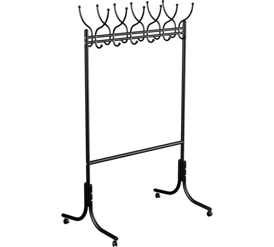 Изображение товара Напольная вешалка на колесах Мебелик М 11 чёрный 852