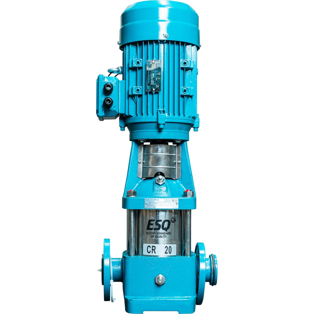 Изображение товара Насос ESQ CR 20-7 HQQE с мощным электродвигателем 7.5 кВт