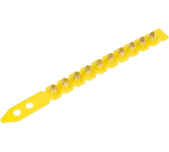 Изображение товара Монтажный патрон Fedast калибра 6,8х11 мм К-4 Желтый, в кассете, 100 шт. в упаковке FD-K4