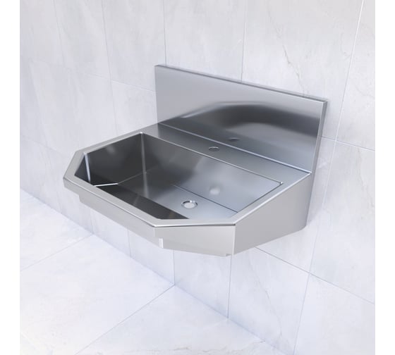 Изображение товара Раковина одинарная подвесная Доминант с экраном D-A2/07