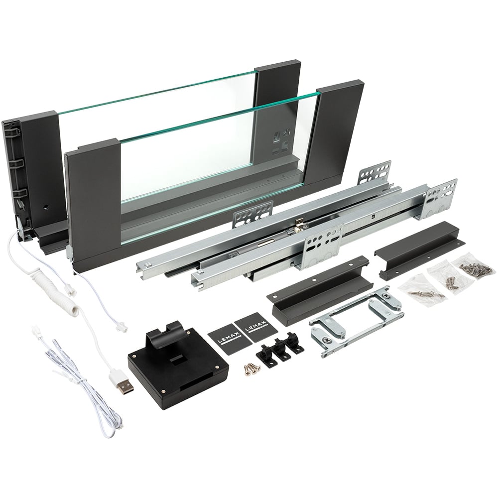 Изображение товара Система Lembox Lemax с LED-подсветкой и стеклянными боковинами