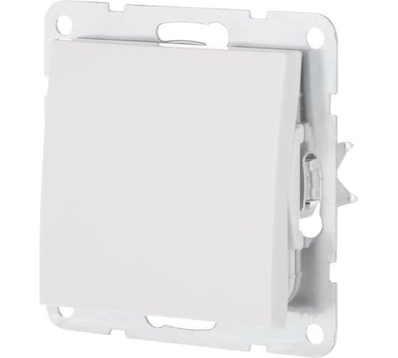 Изображение товара Переключатель 1-клавишный, перекрестный LK Studio (схема 7) 16 A, 250 B (белый) LK60 860604-1