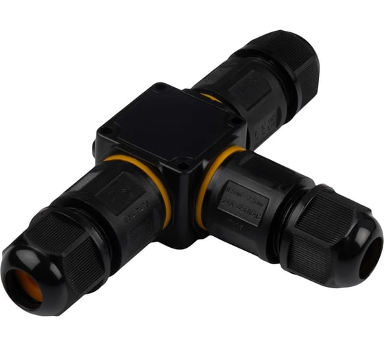 Изображение товара Многоразовый кабельный коннектор для монтажа Jazzway PCC-T3-F 3x2.5 24A IP68 5053502