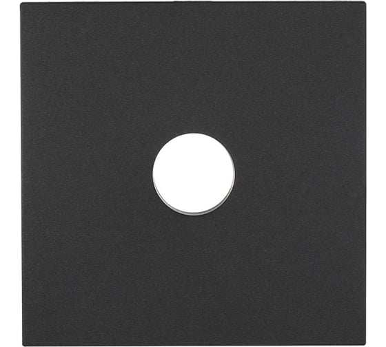 Изображение товара Накладка розетки TV LK Studio (черный бархат) LK80 845108-1