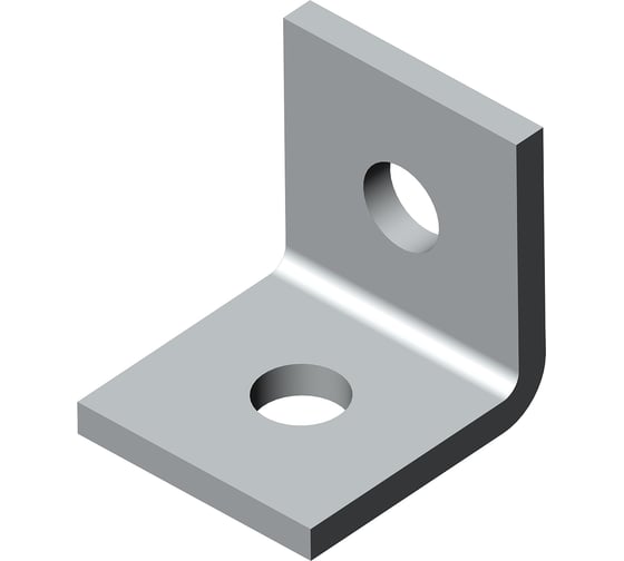 Изображение товара Угловая пластина УМС 90° 2 отв. PU-2