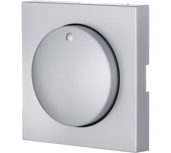 Изображение товара Накладка светорегулятора с желтой световой индикацией LK Studio (серебристый металлик) LK80 847103-1