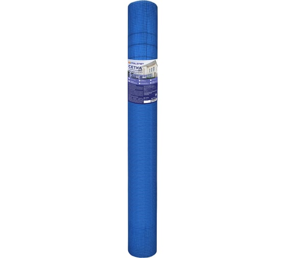 Изображение товара Сетка стеклотканевая фасадная Polinet 5х5мм 1х18м 160 гр/м2 270067