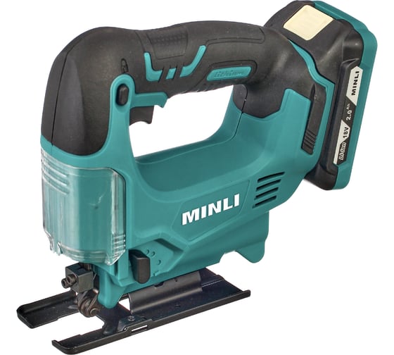 Изображение товара Аккумуляторная лобзиковая пила MINLI 65mm Li-ion 18Vx2 DC301-2.0A