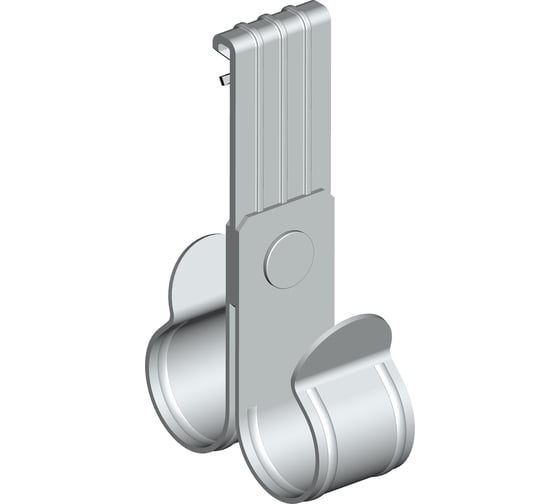 Изображение товара Вертикальный балочный зажим УМС 1-5 мм под трубу двойной 20 мм 15 шт. VBZ-1-5-TD20