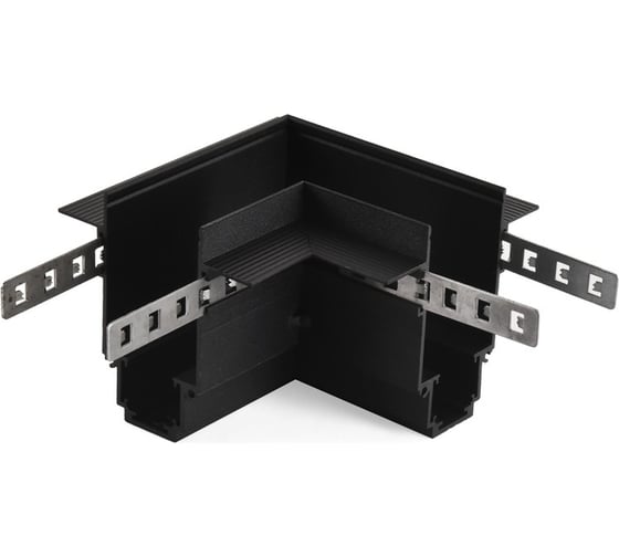 Изображение товара Угловой соединитель для встраиваемого магнитного шинопровода Wolta WML-RMC/02B