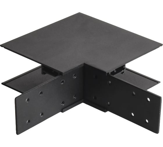 Изображение товара Внешний угловой соединитель для накладного/подвесного магнитного шинопровода Wolta WML-SOC/01B