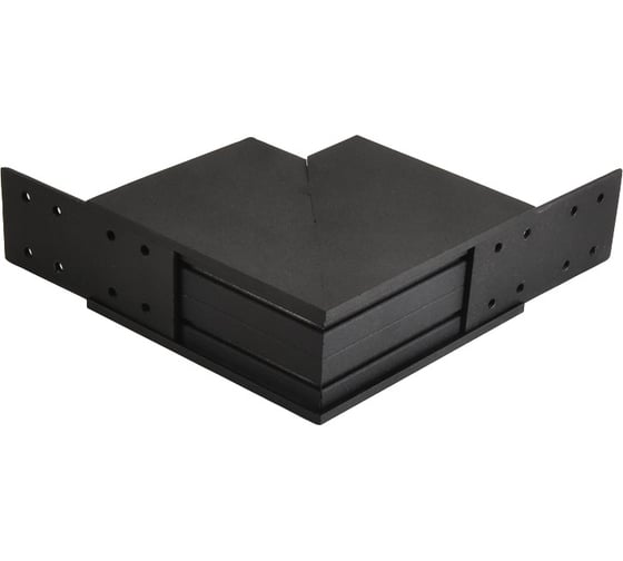 Изображение товара Внутренний угловой соединитель для накладного/подвесного магнитного шинопровода Wolta WML-SIC/01B