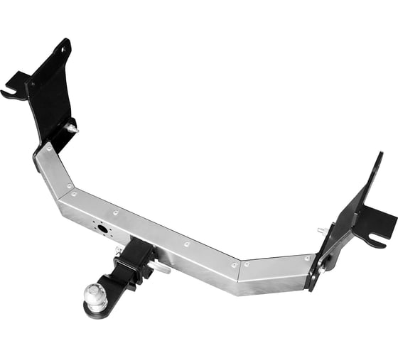 Изображение товара Фаркоп ТСУ со съемным квадратом и нержавеющей накладкой для JEEP Grand Cherokee 2013 PT Group JGC991101