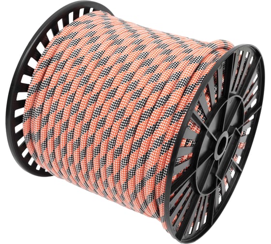 Изображение товара Страховочная высокопрочная веревка Gigant 48 прядей, 10мм х 100м HRS-01